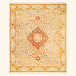 Ivory Traditional Wool Rug - 8'3" x 9'10"