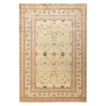 Light Blue Traditional Wool Rug - 6'1" x 8'10"