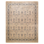 Beige Traditional Wool Rug - 8'3" x 10'3"