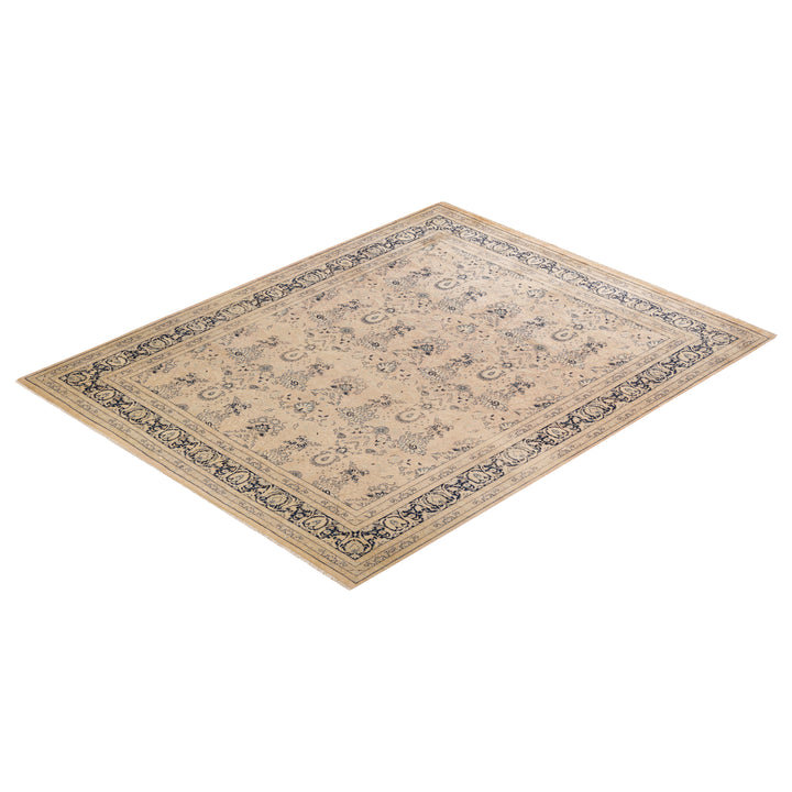 Beige Traditional Wool Rug - 8'3" x 10'3"