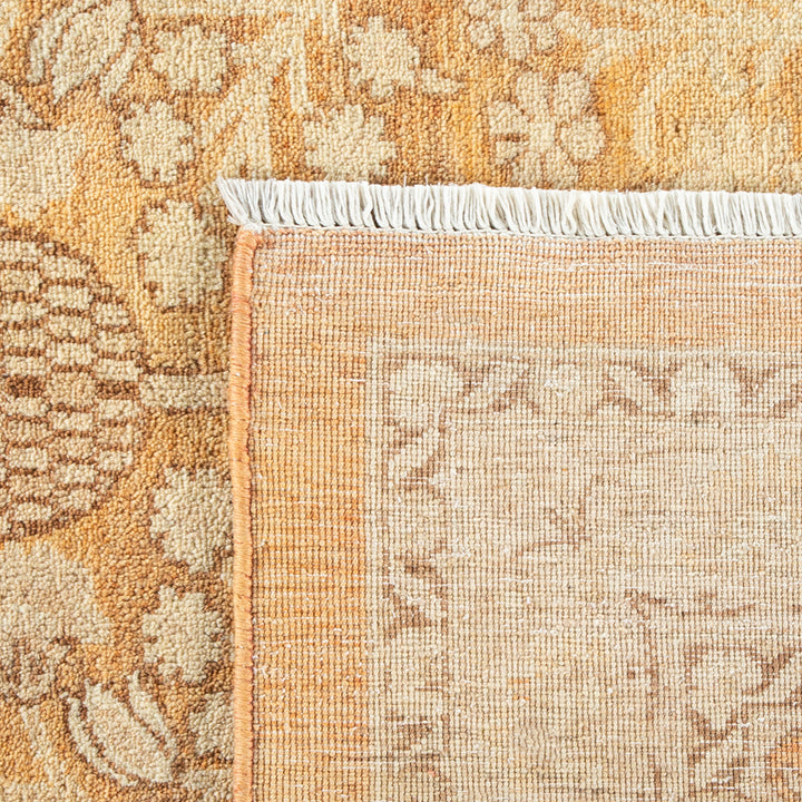 Brown Traditional Wool Rug - 9'4" x 11'10"