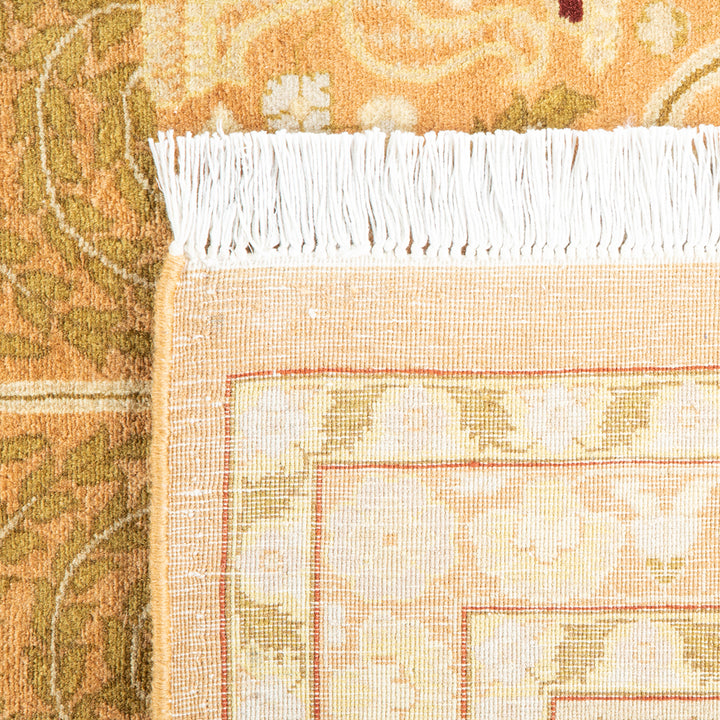 Brown Traditional Wool Rug - 9'3" x 12'5"