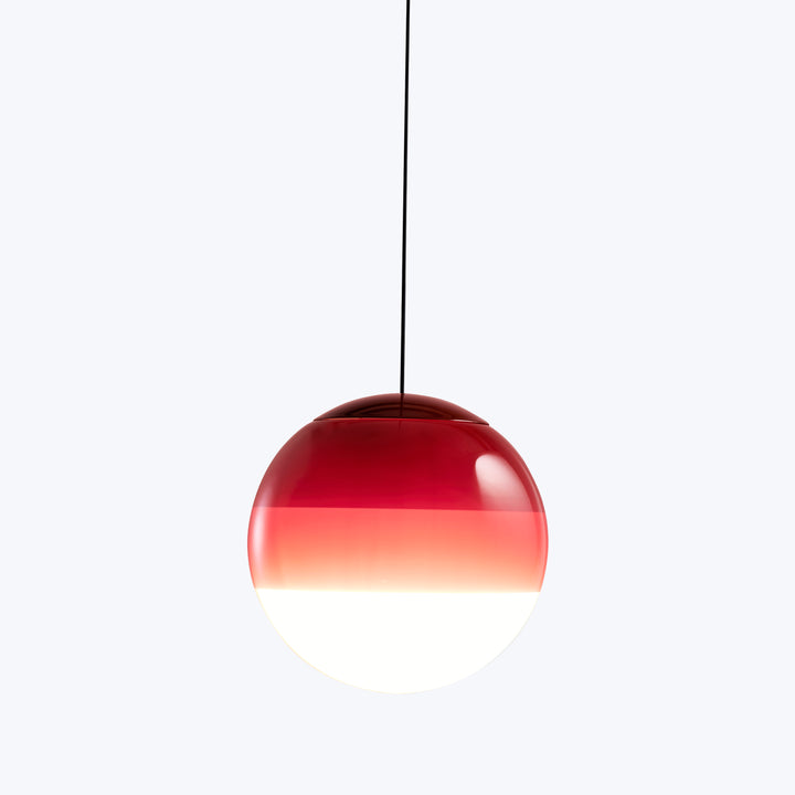 Dipping Light Pendant Extra Small / Burgundy