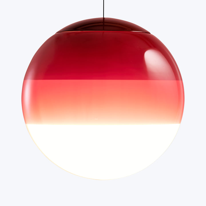 Dipping Light Pendant Medium / Burgundy