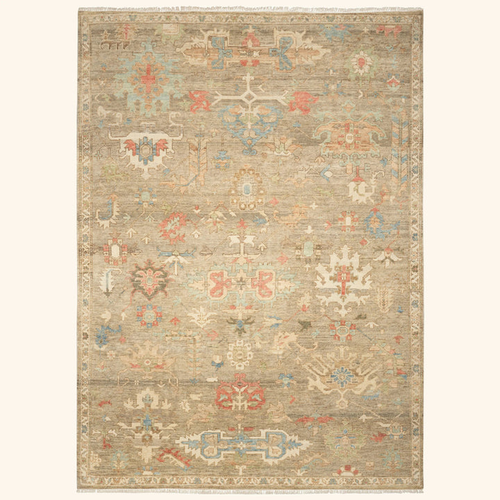 Traditional Essentials Wool Rug Charcoal / 8' x 10'