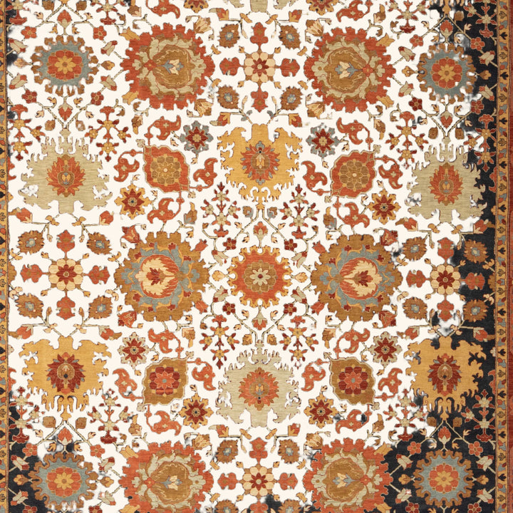 Blue Traditional Wool Rug - 8' x 10'