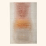 Multicolored Traditional Wool Silk Blend Rug - 7' x 10'