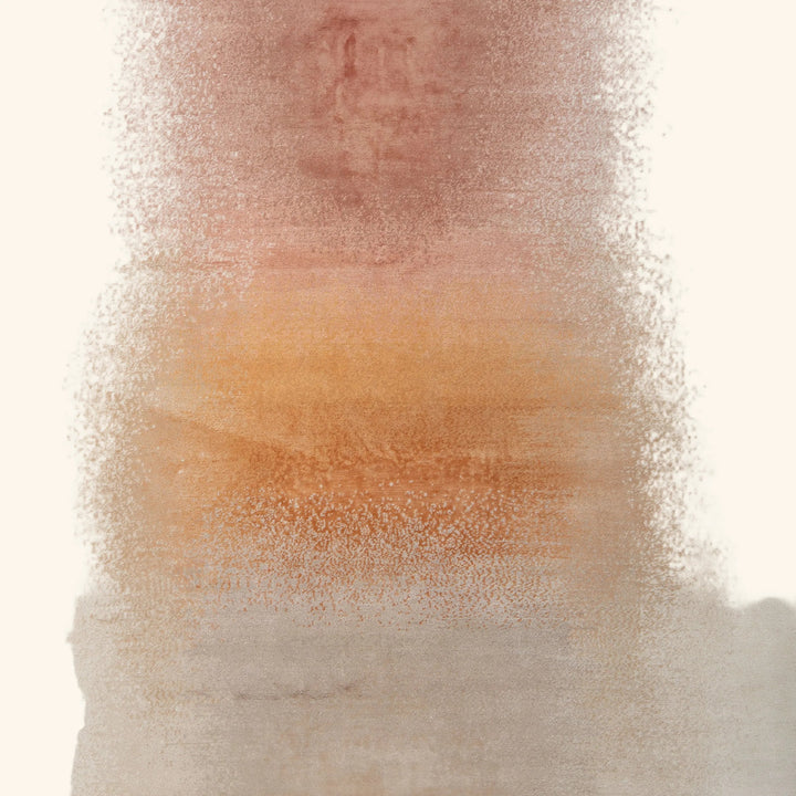 Multicolored Traditional Wool Silk Blend Rug - 7' x 10'