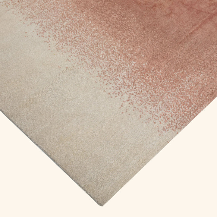 Multicolored Traditional Wool Silk Blend Rug - 7' x 10'