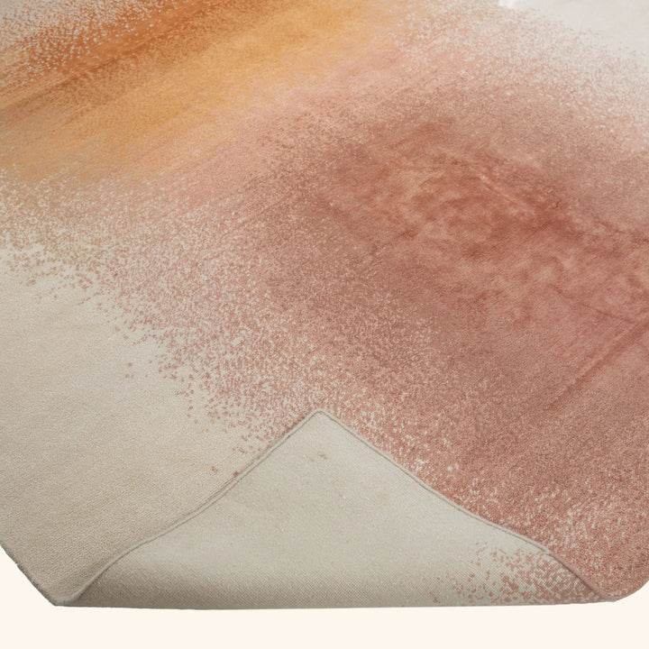 Multicolored Traditional Wool Silk Blend Rug - 7' x 10'