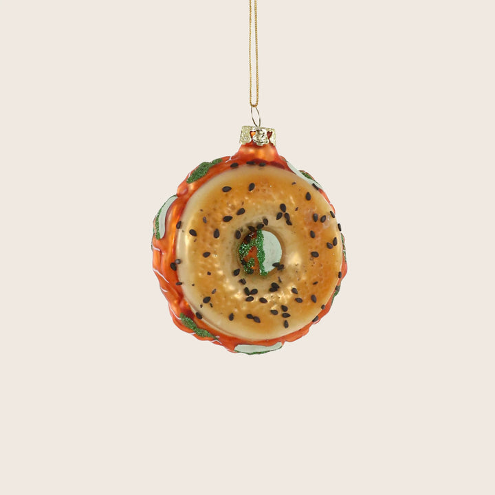 Bagel with Lox Ornament