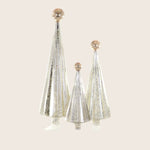 Pleated Tree Gold/Silver 9.25"