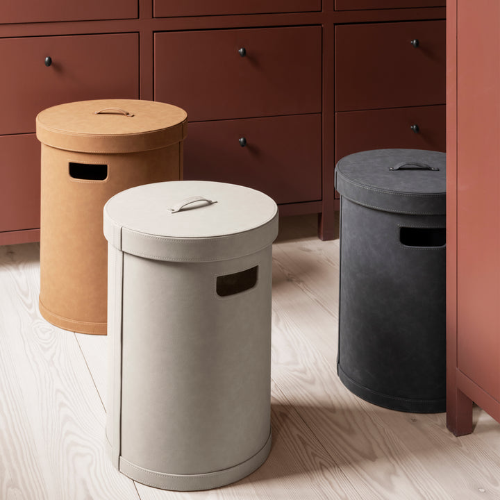 SAHLA Decorative Storage Bin Pewter