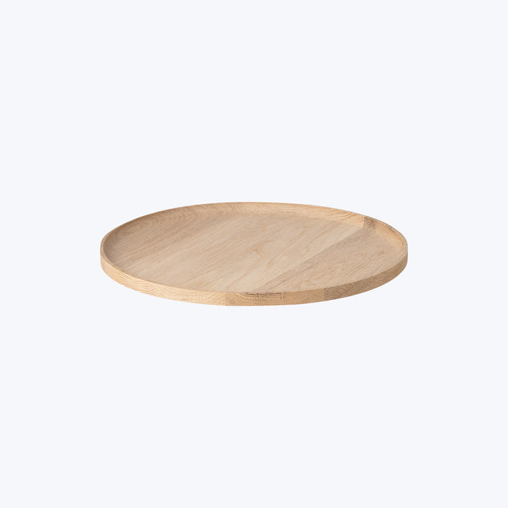 OKU Oak Round Tray Natural