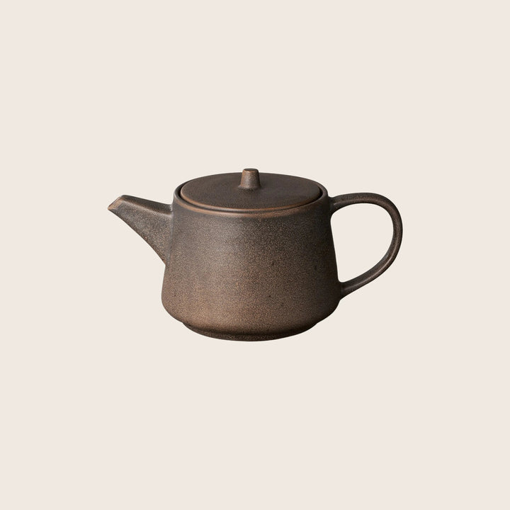 KUMI Stoneware Teapot Espresso