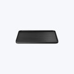 OKU Oak Rectangular Tray Black