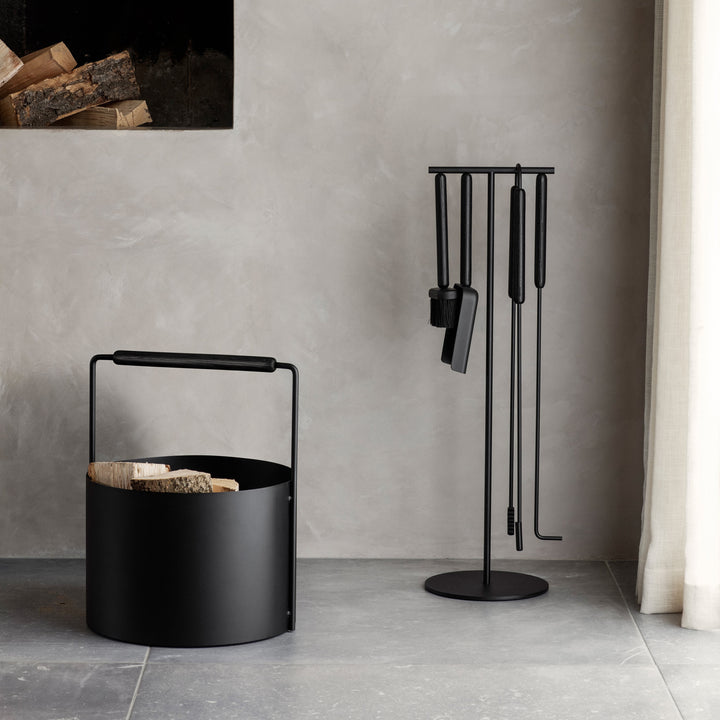 ASHI Firewood Basket Black