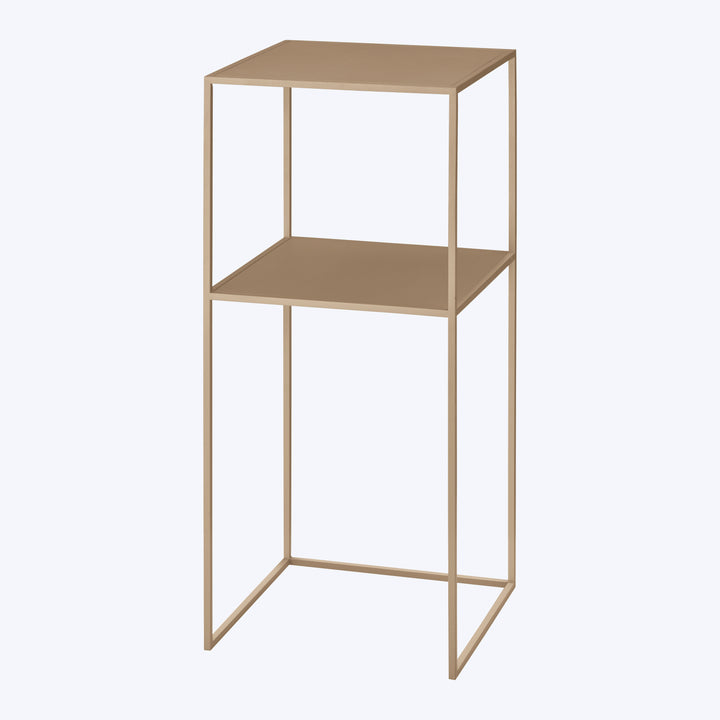 FERA Pedestal Table with Shelf Nomad