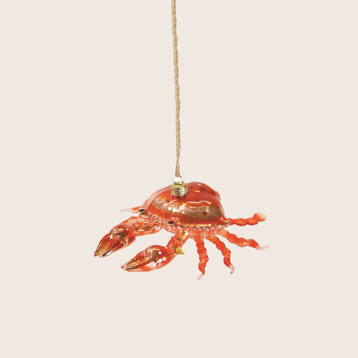 Seaside Crab Ornament