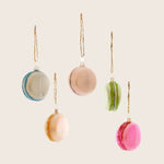 French Macaron Ornament White