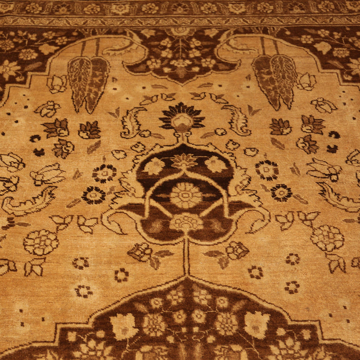 Antique Persian Tabriz Wool Rug - 12'9" x 17'3"