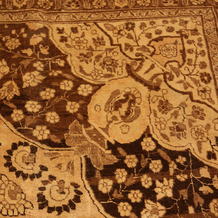 Antique Persian Tabriz Wool Rug - 12'9" x 17'3"