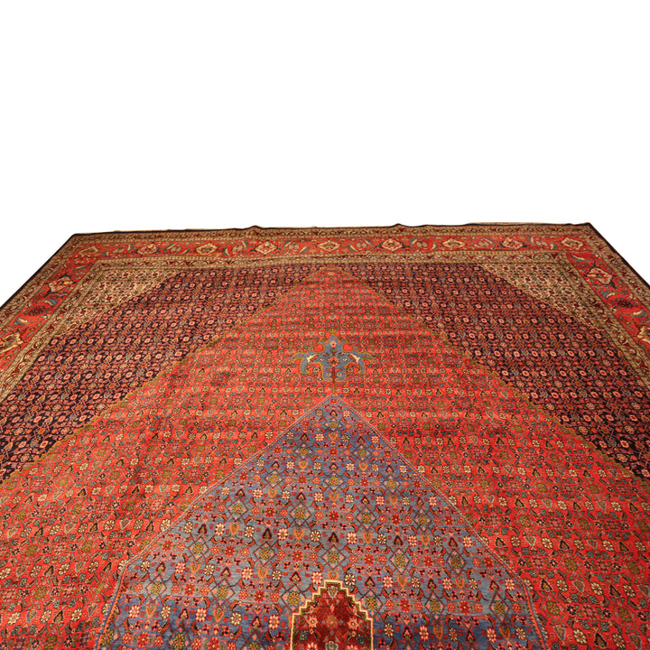 Persian Bidjar Wool Rug - 12'10" x 20'6"