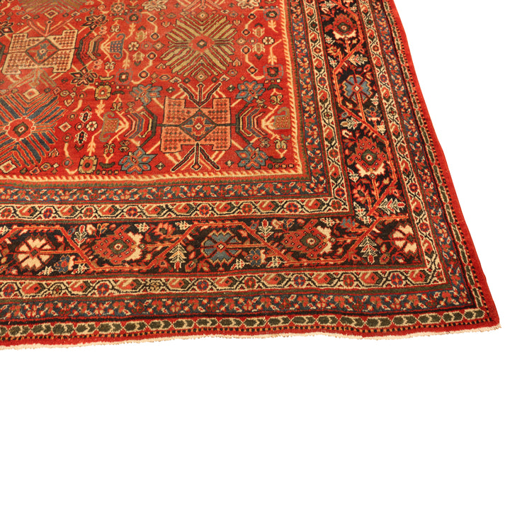Antique Persian Sultanabad Wool Rug - 10'7" x 14'