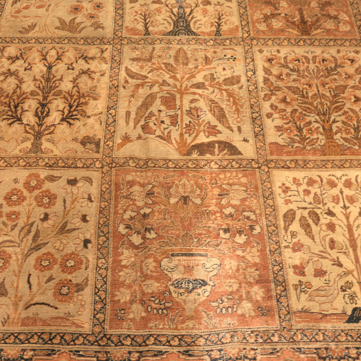 Antique Persian Tabriz Wool Rug - 12' x 19'7"