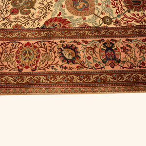 Antique Persian Tabriz Wool Rug - 11'1" x 16' - hover