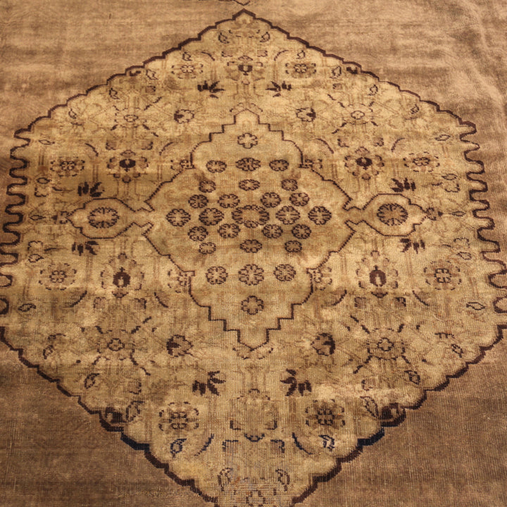 Antique Indian Agra Wool Rug - 11' x 15'