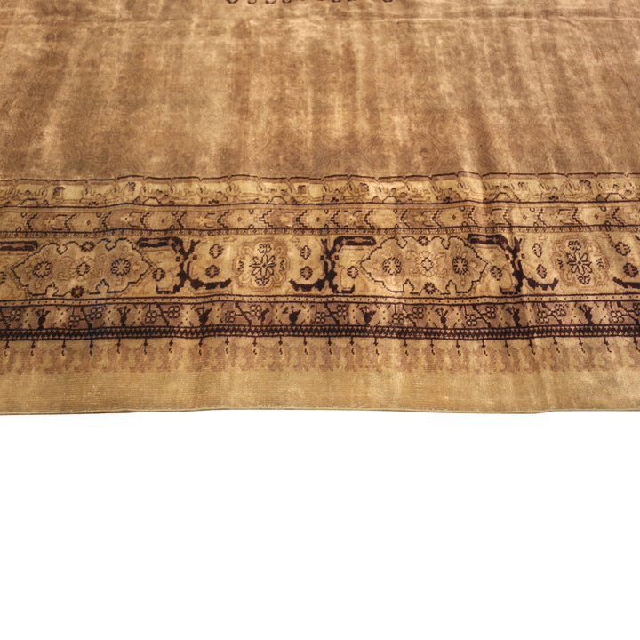 Antique Indian Agra Wool Rug - 11' x 15'