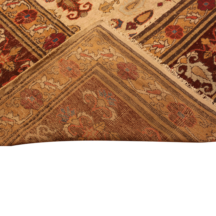 Antique Indian Agra Wool Rug - 14'8" x 21'4"