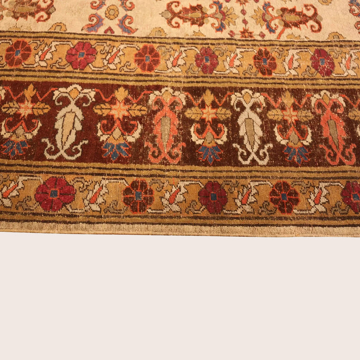 Antique Indian Agra Wool Rug - 14'8" x 21'4"