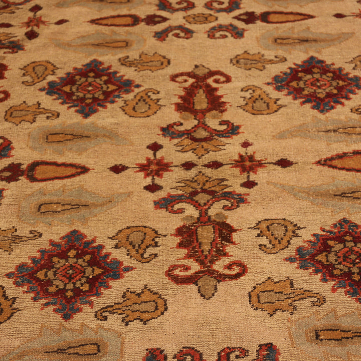 Antique Indian Agra Wool Rug - 14'8" x 21'4"