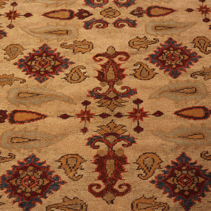 Antique Indian Agra Wool Rug - 14'8" x 21'4"
