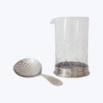 Mixing Glass And Cocktail Strainer Set