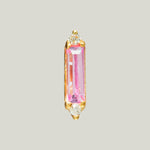 Dazzle Stud with Pink Sapphire