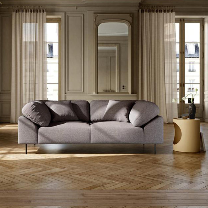 Collar 2 Seat Sofa Barnum Brown