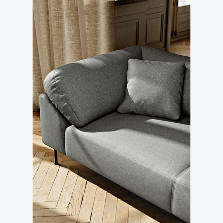 Collar 2 Seat Sofa Cyber Dark Grey