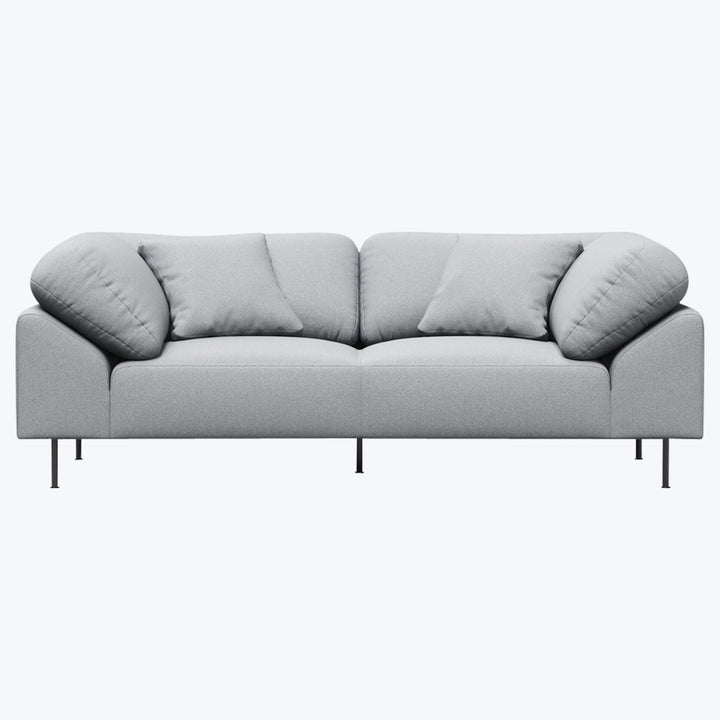 Collar 2 Seat Sofa Cyber Light Grey