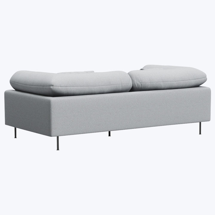 Collar 2 Seat Sofa Cyber Light Grey