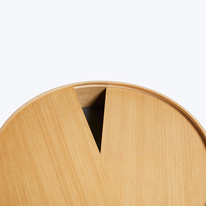 Arc Side Table Oiled Oak