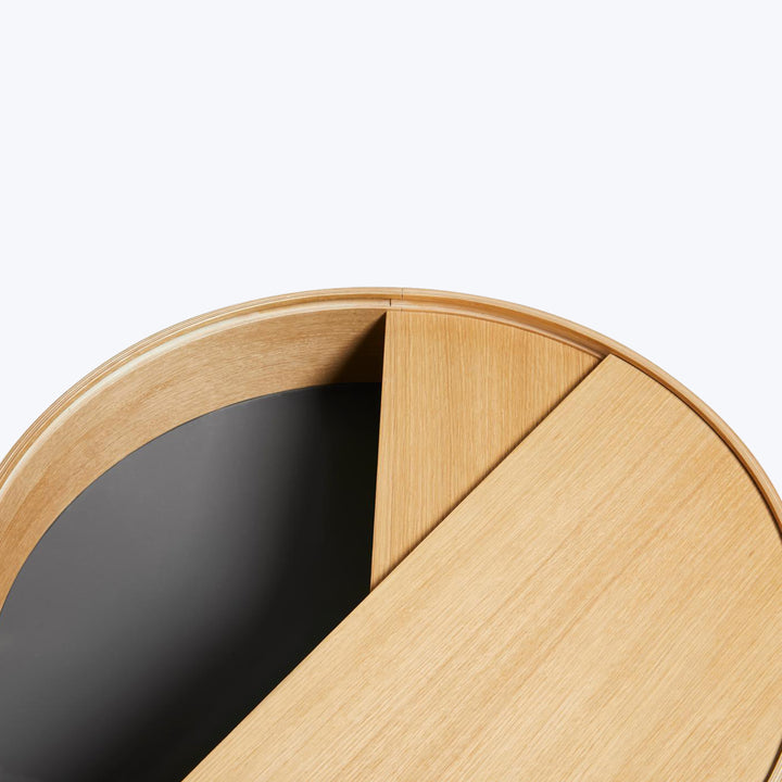 Arc Side Table Oiled Oak