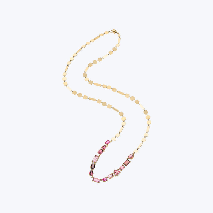 Pink Rock Candy Shine Necklace