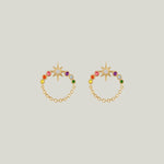 Rainbow Orbit Studs