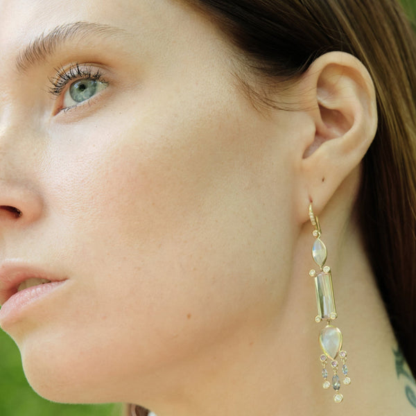 Rainbows and Roses Studs