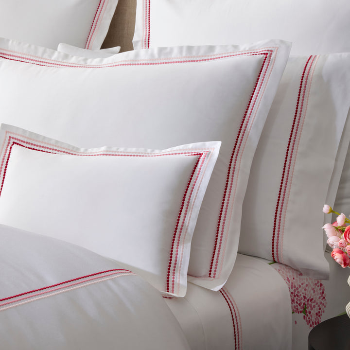 Amara Triple Pearl Sateen Flat Sheet Paradise / Full/Queen