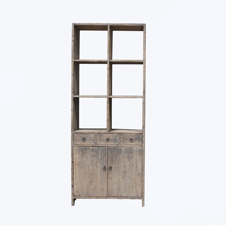 Vintage Open Bookshelf