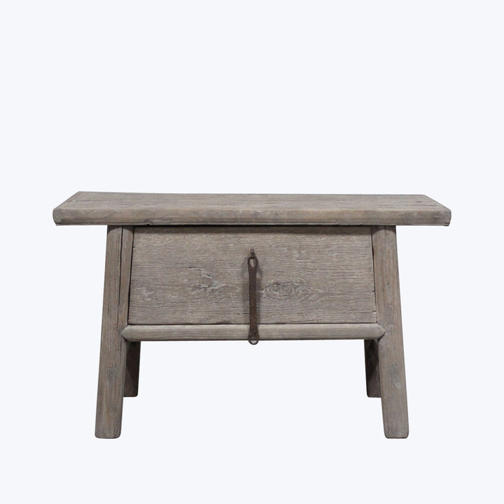 Vintage 1-Drawer Small Coffee Table